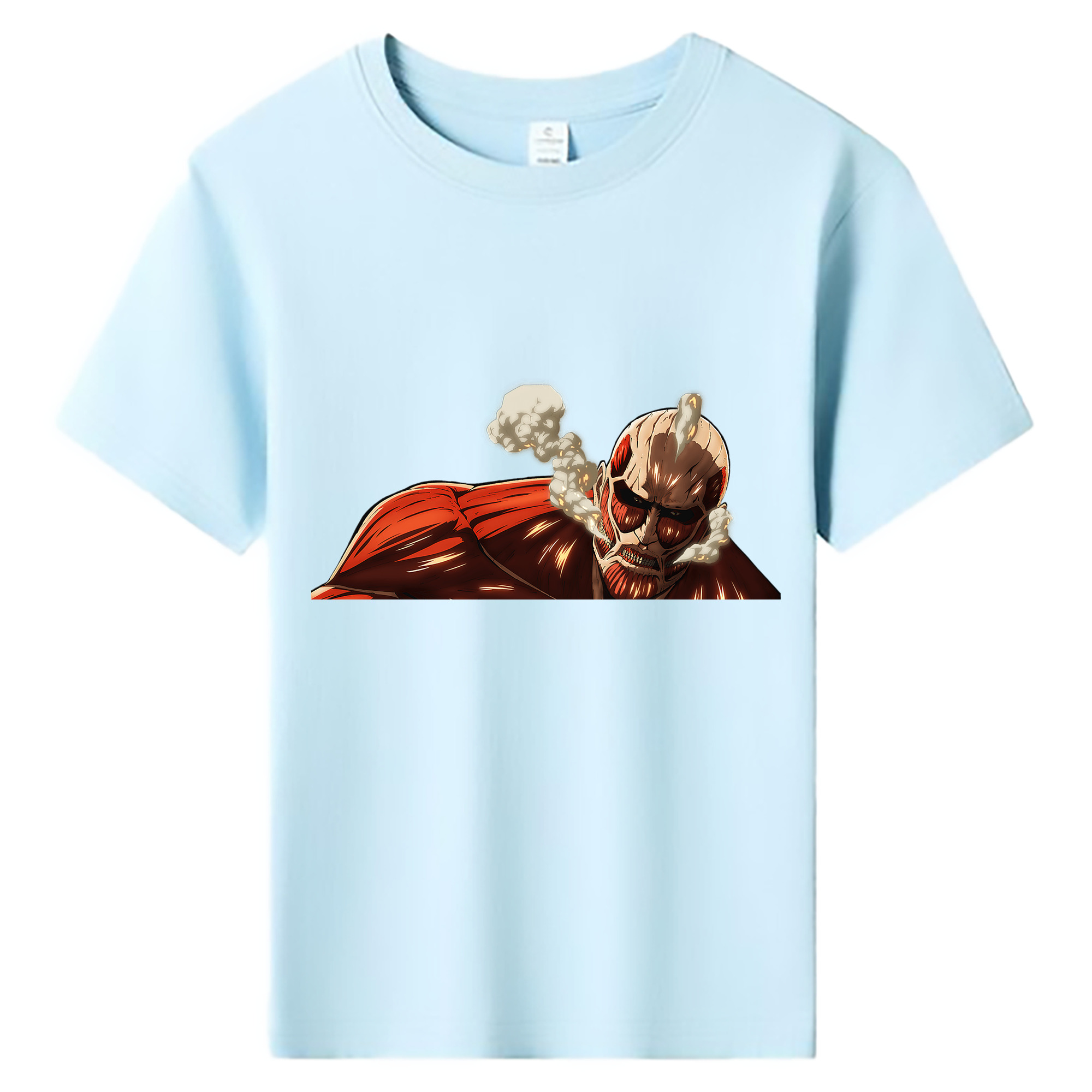 （画像用） 進撃の巨人 Attack on Titan 綿100％キッズTシャツ（フロントプリント）